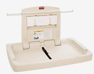 RUBBERMAID BABY CHANGE STATION - HORIZONTAL