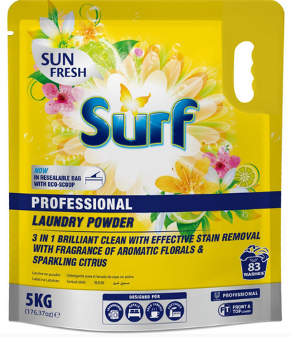 SURF PROFESSIONAL SUN LAUNDRY POWDER - 5KG