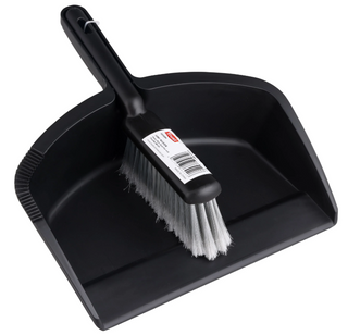 TRUST HEAVY DUTY COMMERCIAL DUSTPAN AND BRUSH