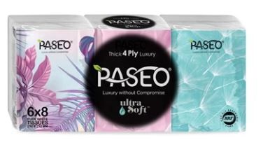 PASEO 4PLY MINI POCKET PACKS - 6 PACK