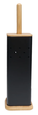 ECO BASICS SQUARE TOILET SET - BLACK