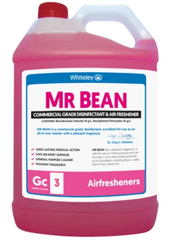 MR BEAN - COMMERCIAL GRADE DISINFECTANT & AIR FRESHENER - 5L