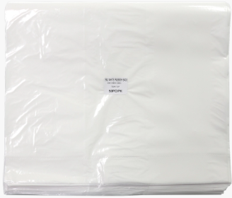 RECYCLED BIN LINER WHITE - 60L - 50/PACK