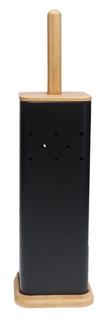 ECO BASICS SQUARE TOILET SET - BLACK