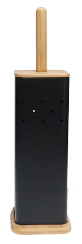 ECO BASICS SQUARE TOILET SET - BLACK