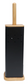 ECO BASICS SQUARE TOILET SET - BLACK
