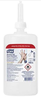 TORK ALCOHOL GEL HAND SANITISER (S1) - 1L