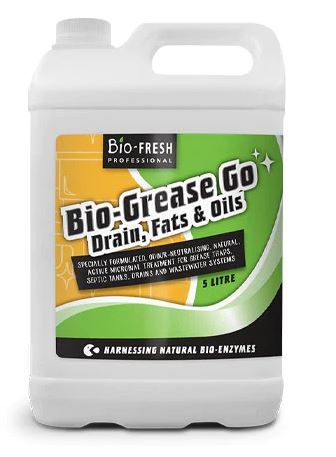 BIO-FRESH BIO-GREASE GO - DRAINS, FATS & OILS - 5L