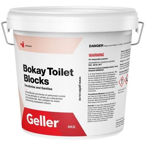 GELLER BOKAY TOILET/URINAL BLOCKS - 4KG