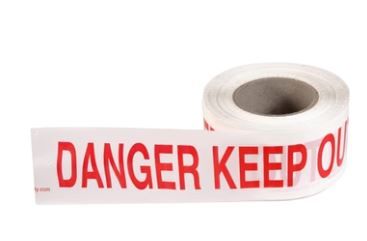 ESKO DANGER KEEP OUT TAPE WHITE