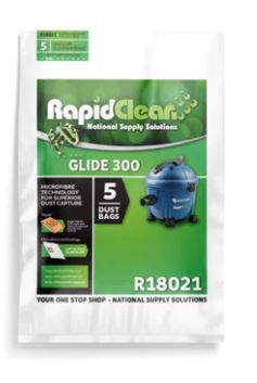 VAX WORKMAN VACUUM & PACVAC GLIDE BAGS - 5 PACK