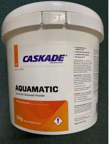 CASKADE AQUAMATIC DISHWASHING POWDER - 5KG