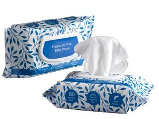 BABY WIPES - 80 PACK - 12  PER CARTON