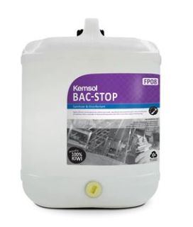 BAC STOP QUAT BASED SANITISER  -20L-  DG 8