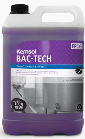 BAC-TECH - 5L - TWIN CHAIN QUAT SANTISER