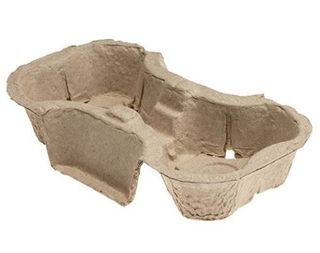 2 CUP COFFEE TRAY HOLDER - 100/SLEEVE