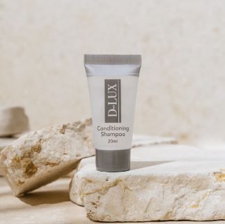 DLUX - CONDITIONING SHAMPOO TUBE - 20ML - 400/CTN