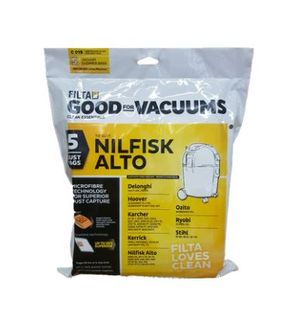 VACUUM BAG (NILFISK/DELONGHI/ALTO) 5 PACK