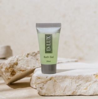 DLUX - SHOWER GEL TUBE - 20ML - 400/CTN