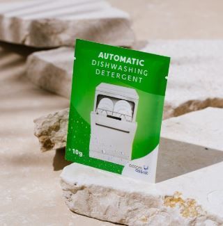 DISHWASH POWDER SACHET - 10G - 500/CTN