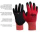 ESKO GLOVE RED RAM BLACK SANDY LATEX COATING - 9 (L)