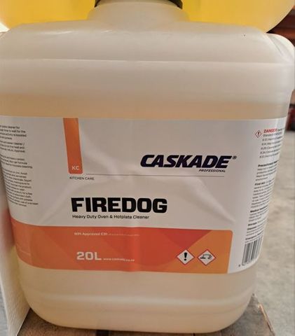 CASKADE FIREDOG - OVEN & GRILL CLEANER - 20L