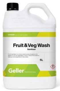GELLER PROFESSIONAL FRUIT & VEG WASH - 5L