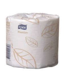 TORK EXTRA SOFT CONVENTIONAL TOILET ROLL - 2 PLY - 280 SH/ROLL- 48 ROLL/CTN