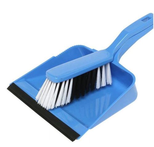 BRUSH AND PAN SET - BLUE