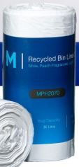 RUBBISH BAGS - 36L - White - 50/ROLL -