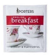 PORTERS ENGLISH BREAKFAST TEA BAGS  - 200/CTN