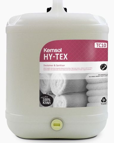 HY-TEX - LAUNDRY DESTAINER/SANITISER - 20L (DG8)