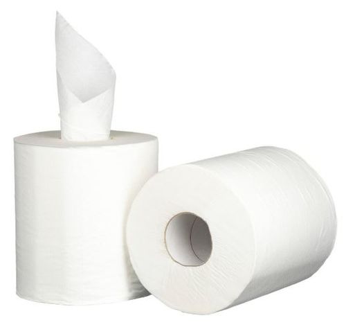 BARRELL ROLLS  - WHITE - 2PLY  - 180M - 6 ROLLS/CTN
