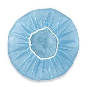 HAIR NET (BOUFFANT HAT) 21" WHITE  -  100/PK