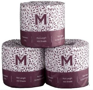 LUXURY 2PLY WRAPPED TOILET TISSUE - 400 SHEETS/48 ROLLS/CTN