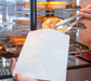 WHITE GREASEPROOF BAG