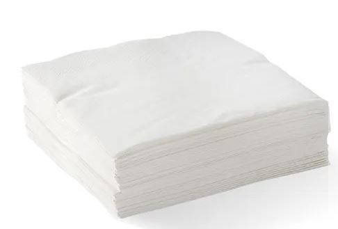 BIO COCKTAIL NAPKIN - 2PLY WHITE - 2000/CTN