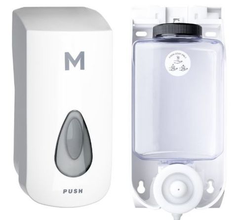 FOAMING SOAP DISPENSER - WHITE