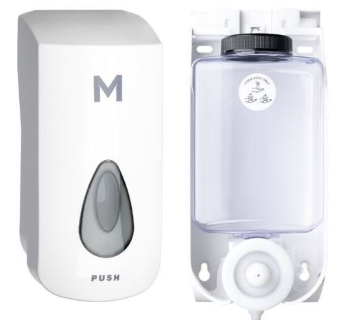 FOAMING SOAP DISPENSER - WHITE