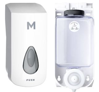 FOAMING SOAP DISPENSER - WHITE