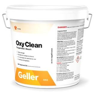 GELLER OXY CLEAN OXYGENATED BLEACH 10KG BUCKET