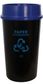 SABCO RECYCLING STATION 60L BIN WITH BLUE LID (PAPER & CARDBOARD)