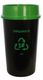 SABCO RECYCLING STATION 60L BIN WITH GREEN LID (ORGANICS)