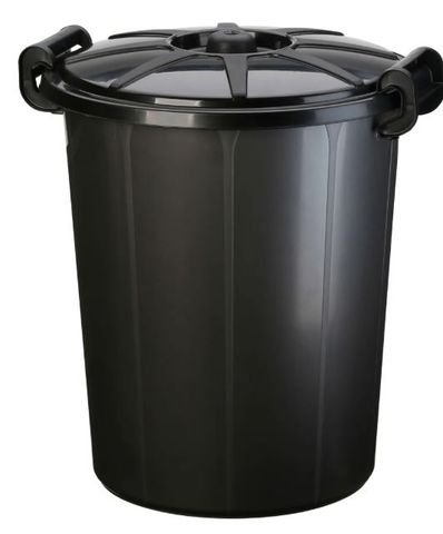 SABCO RUBBISH BIN ENVIROPLASTIC 98% RECYCLED PLASTIC - 68LT