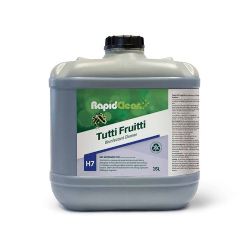RAPID TUTTI FRUITTI DISINFECTANT - 15L