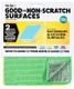 FILTA SILVER SCOURER - GREEN/YELLOW - 2 PACK - 30CM X 30CM