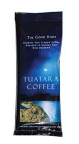 TUATARA PLUNGER COFFEE SACHETS - 20G - 100/BOX