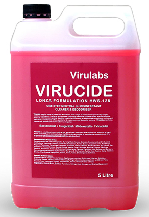 VIRUCIDE CLEANER/DISINFECTANT  - 5L -