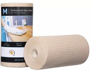 CLOTH WIPES - BROWN - 90 SHEETS PER ROLL