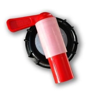 20L AIR FLOW TAP CAP - RED & WHITE